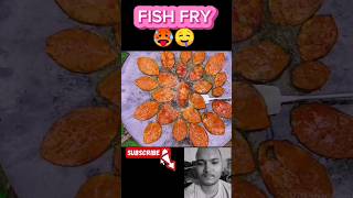 FISHFRY🤤😵‍💫  cooking fish fry  fishfry recipe cooking food shorts Comedybhubon [upl. by Wengert357]