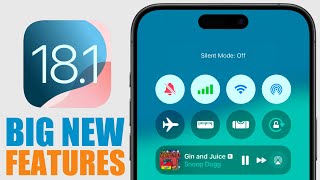 iOS 181  Big New FEATURES Released [upl. by Annahsirhc]