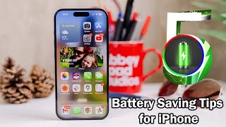 5 Tips And Tricks Battery Saving For iPhone iPhone Battery Saving Secret iPhone Tips And Tricks [upl. by Cosmo548]