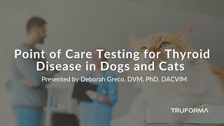 Point of Care Testing for Thyroid Disease in Dogs and Cats [upl. by Yecam]