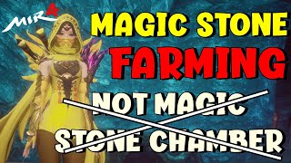 MIR4 MAGIC STONE FARMING  NOT MAGIC SQUARE  NOT MAGIC STONE CHAMBER [upl. by Nennek]