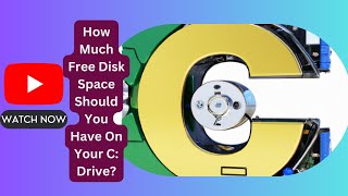 How Much Free Disk Space Should You Have On Your C Drive  How to Increase C Drive Free Disk Space [upl. by Lester]