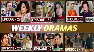 Weekly Dramas  Sunn Mere Dil  Baby Baji  Dil E Nadan  Teri Chhaon Main  Complete Stories [upl. by Helsell]