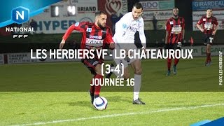 J16  Les Herbiers VF  LB Châteauroux 34 le résumé [upl. by Hcirdeirf869]