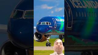 Icelander plane planespotting shortvideo airline ytshorts viralvideo livestream [upl. by Egamlat]