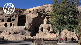 Yungang Grottoes Shanxi China Amazing Places 4K [upl. by Goldshell]