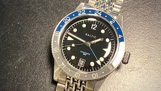 This Is A Great EntryLevel Luxury “Batman” GMT  Baltic Aquascaphe [upl. by Stubbs279]