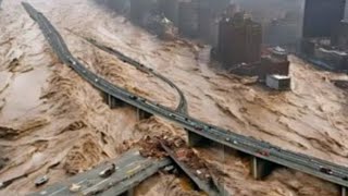 End Times Floods Hit Connecticut US  Homes Vehicles Bridges Swept Away In Oxford And Southbury [upl. by Pollerd462]