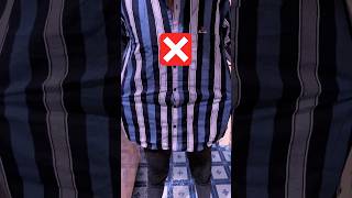 4XL how to tuck in shirt  oversize shirt fitting  shorts viralshorts [upl. by O'Connor]