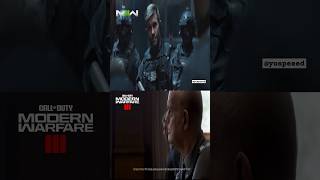 Graves and General Shepherd Betrayal in MW2 VS MW3 [upl. by Jamnis]