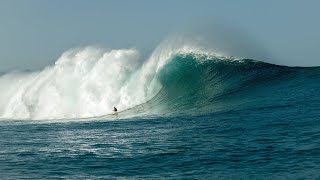 Laura Enever Rides the Biggest Ever PaddleIn Wave by a Female Surfer [upl. by Emina]