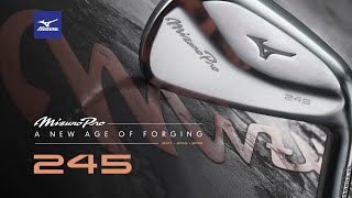 Mizuno Pro 245 irons  Official RampD Summary [upl. by Hemingway]