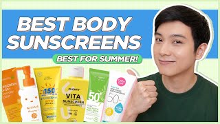 Best BODY SUNSCREENS for SUMMER ☀️ Water amp Sweat Resistant Options Filipino  Jan Angelo [upl. by Russell]