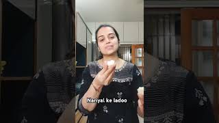 Nariyal ke ladooideasbysupriyajain supriyajain youtubeshorts shortsfeed [upl. by Halil]