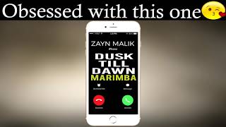 Latest iPhone Ringtone  Dusk Till Dawn Marimba Remix Ringtone  Zayn Malik ft Sia [upl. by Rafiq]