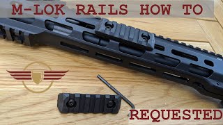 REQUESTEDHOW TO MLOK Rails how to attach [upl. by Assirod612]