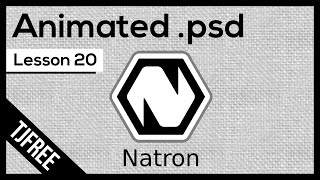 Natron Lesson 20  Animation using Photoshop psd files [upl. by Boeke]