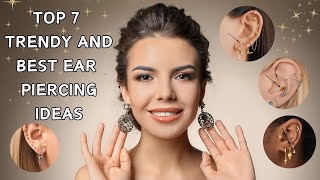 Top 7 Ear Piercings Trends You Must Try in 2024 Review [upl. by Aneloc]