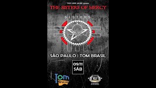 Dominion  Mother Russia  The Sisters of Mercy Live in São Paulo at Tom Brasil  09112019 [upl. by Hsekin]