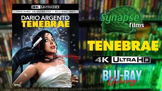 Synapse  Dario Argentos Tenebrae 4K UHD Review amp Unboxing [upl. by Efar591]