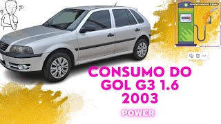 Consumo do gol g3 16 power [upl. by Perzan801]