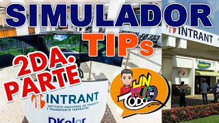 TIPS Examen Practico INTRANT  Licencia de conducir  2DA PARTE [upl. by Ahsa519]