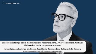 Patrimonio culturale Mollicone FdI quotDimore storiche sono bene privato ma di interesse pubblicoquot [upl. by Suruat129]