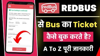 Redbus se bus ka ticket kaise book kare  How to book bus ticket from redbus app  online bus ticket [upl. by Herbst]