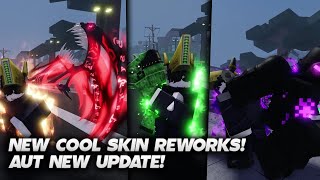 AUT NEW COOL SKIN REWORKS URZAN ENDERMAN CRIMSON ETC [upl. by Noislla]