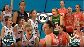 Zarechye Odintsovo Vs Uralochka NTMK Volleyball Highlights Womens Pari Super League 6102024 [upl. by Shermie]