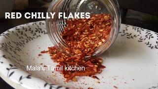 Dominos chilly flakesRed chilly flakes in tamil [upl. by Leahcir]