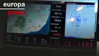 Empresas exponen en Barcelona soluciones tecnológicas para prever catástrofes meteorológicas [upl. by Laucsap]