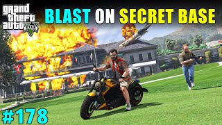 WE DESTROYED ENEMY SECRET BASE  GTA V GAMEPLAY 178 [upl. by Diehl]