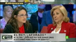 Debate monarquía  República en La Sexta Noche 7  06  2014 parte 1 de 2 [upl. by Noivaz]