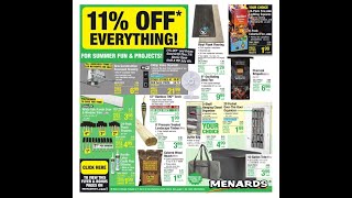 Menards Weekly Ad June 28 – July 9 2023 [upl. by Ninehc]