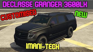 GTA V Review  Granger 3600LX  Imani Tech  Performance amp Customisation  NEW Chevy Suburban [upl. by Ylekalb]