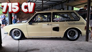 BRASILIA COM MOTOR AP turbo com mais de 700 cv 😈🚀🏁 confira este projeto top corre pela lista 51 🏁🚦 [upl. by Acinorehs]