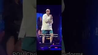 Chris Brown  Go Crazy Live ChrisBrownTV [upl. by Adnilav]