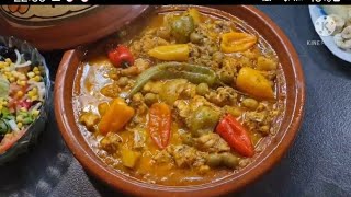 tajine de poissons filet de lotte facile à préparer [upl. by Sirhc]