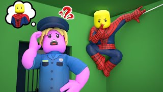 ROBLOX SPIDERMAN JAILBREAK Song Brookhaven 🏡RP ♪ Roblox Animation [upl. by Eleonore]