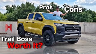 2024 Chevrolet Colorado Trail Boss  is it Worth it All Specs amp Test Drive [upl. by Blessington]