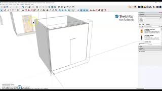 Make opening in wall sketchup [upl. by Ntsyrk]