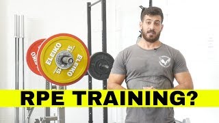 How to Use RPE Whilst Training  RPE Powerlifting Programming [upl. by Starr117]