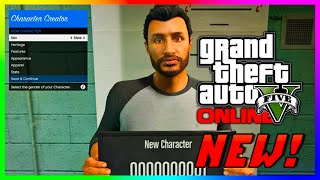 GTA 5 Online NEW Cosmetic Surgery amp Updated Character Creator Tool In GTA 5 Online GTA V [upl. by Ymmij410]