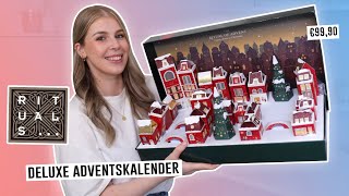 RITUALS DELUXE ADVENTSKALENDER UNBOXING 2024 🎄🤍  Make Me Blush [upl. by Eirene]