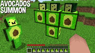 I just SUMMON AVOCADOS from Mexico in Minecraft [upl. by Gates479]