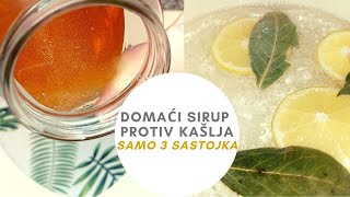 Očistite pluća i zaustavite kašalj  Domaći sirup od samo 3 sastojka [upl. by Atikihc153]