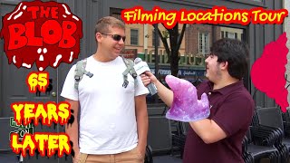 THE BLOB 1958 Filming Locations Tour [upl. by Arrik840]