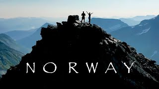 NORGE  norway cinematic travel drone [upl. by Leuqim]