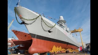 Marina Militare  Genova varata la nave Spartaco Schergat [upl. by Boniface]